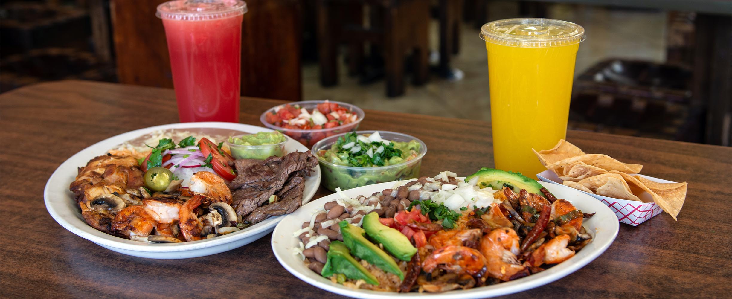 Our Mexican Food is authentic, every dish id created as true Mexican Food.